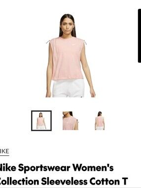 Pale Pink Nike Tank
